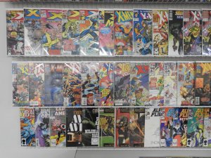 Huge Lot 120+ Comics W/ X-Men, X-Factor, Titans, +More Avg VF- Condition!