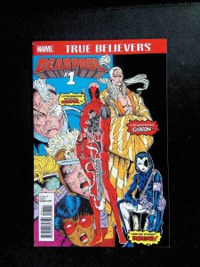 True Believers Deadpool #1  Marvel Comics 2016 VF/NM