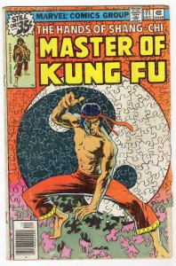 Master of Kung Fu #71 VINTAGE 1978 Marvel Comics Shang Chi