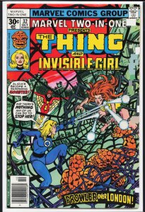 Marvel Two-in-One #32 (1977) Invisible Girl