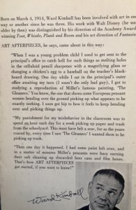 Art afterpieces,kimball,1964 paperback