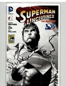Superman Unchained #1 San Diego Comic Con International Exclusive Variant (2013) Superman