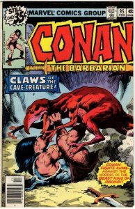 Conan the Barbarian #95 Michael Golden art Bronze Marvel