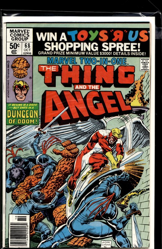 Marvel Two-in-One #68 (1980) Angel