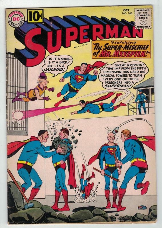 SUPERMAN (1939-1986) 148 VG PLUS