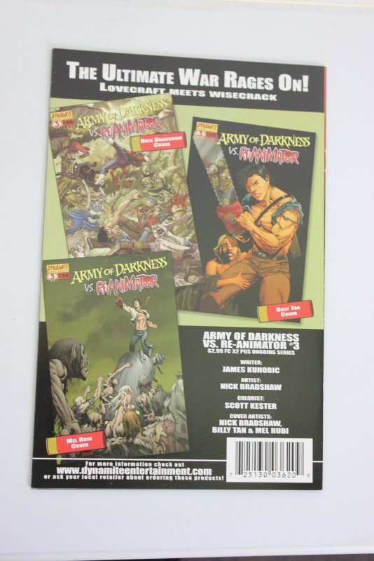 Army of Darkness vs. Re-Animator #2 (2005) NM