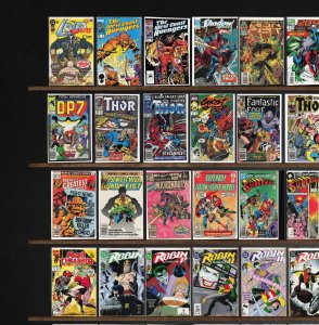 Huge Lot 150+ Comics with The New Warriors, The Transformers & More!