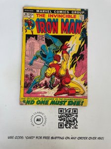 Invincible Iron Man # 46 VG- Marvel Comic Book Nick Fury Avengers Hulk 11 J224