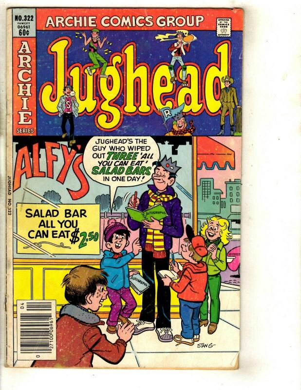 12 Jughead Archie Comics # 322 344 348 4 11 12 15 16 18 21 22  Baby Tale 2  J342 