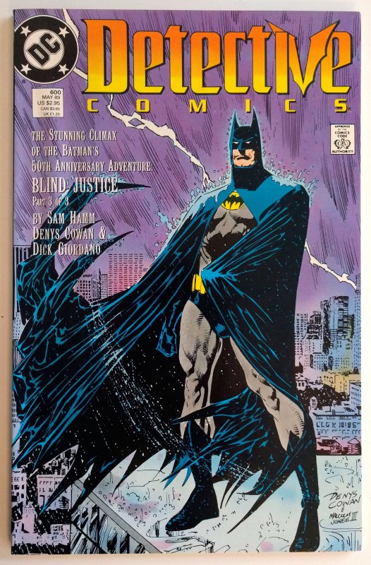 Detective Comics #600 (NM-, 1989)