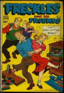 Freckles and His Friends #11 1949- LP Record Player cover VG