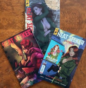 Heat Seeker Exposed #1 (2025) LOT 3 variants