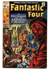 FANTASTIC FOUR #96 THE THING-JACK KIRBY MARVEL 1970 VG/FN