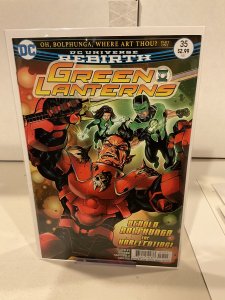 Green Lanterns #35  9.0 (our highest grade)