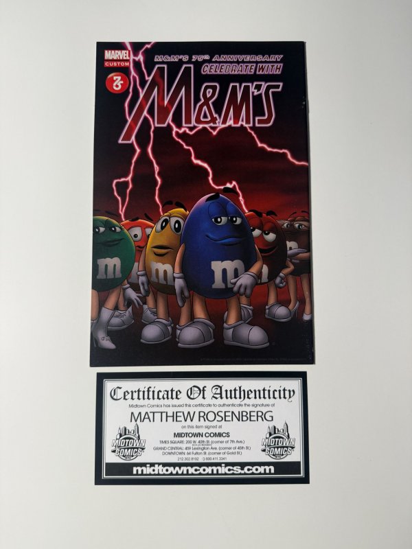 Rocket Raccoon #1 (2017) Hip Hop Variant! Signed & Remarked Rosenberg with COA!