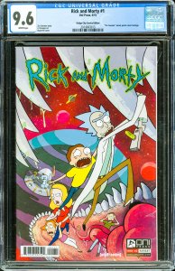 Rick and Morty #1 - Bridge City Comics Edition (2015) CGC Graded 9.6
