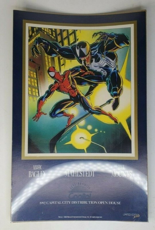 Spider man Venom Poster vintage limited edition/3000 VERY RARE Dealer only 1992