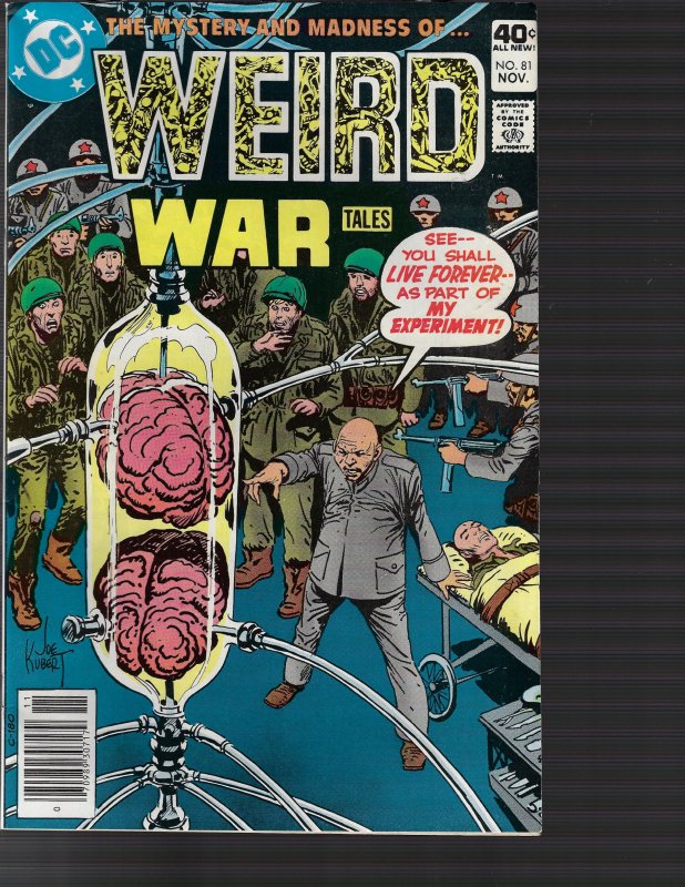 Weird War Tales #81 (DC, 1979) VF/NM