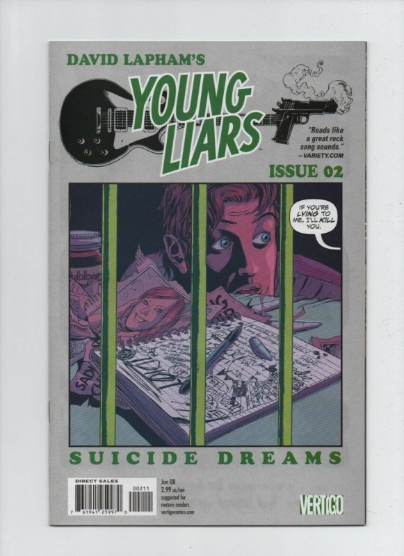 Young Liars #1-3 - Lot Of 3 David Laphram - (High Grade) 2008