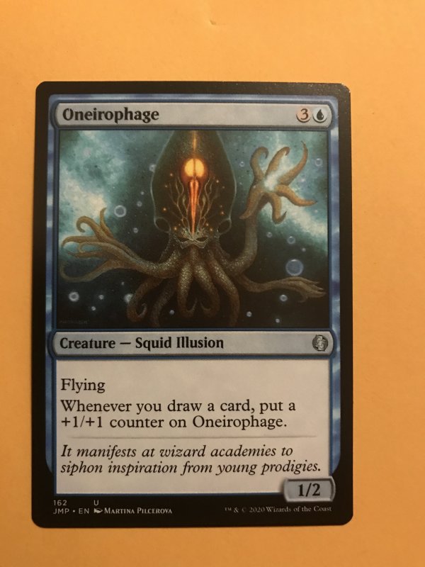 ONEIROPHAGE card : Magic the Gathering MTG card; JUMPSTART 2020 NM/M