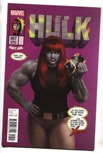 Hulk #7 2017 Mary Jane Variant-Marvel comic book NM-