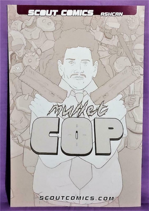 Tom Lintern MULLET COP Ashcan Scout Comics (Scout, 2021)!