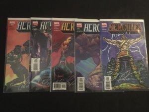 HERCULES(2005) #1, 2, 3, 4, 5 VFNM Condition