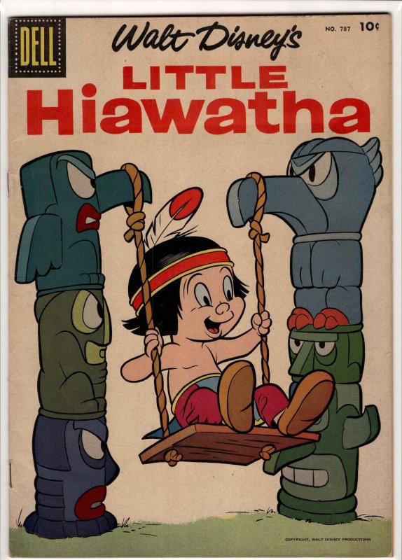 Four Color #787 (1957) Little Hiawatha