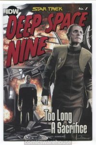 STAR TREK DS9 TOO LONG A SACRIFICE (2020 IDW) #1 VARIANT 1:10 WOODWARD N G64890