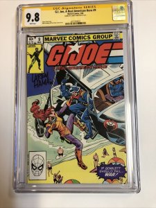 GI Joe A Real American Hero (1983) # 9 (CGC WP 9.8) Signed Larry Hama |1st Print