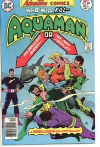 Adventure Comics 448  VG  Aquaman  Aparo Art