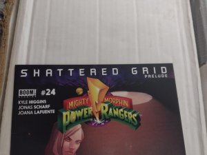 MIGHTY MORPHIN POWER RANGERS # 24  2017  boom studios shattered grid prelude HOT