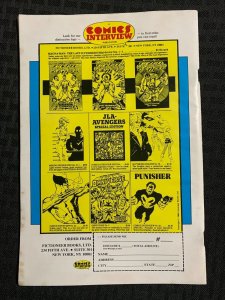 1988 COMICS INTERVIEW #62 FN 6.0 John Buscema / Wolverine