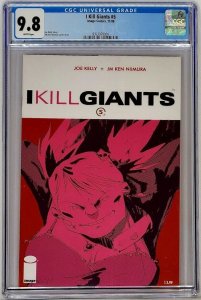 I Kill Giants #5 Image 2009 CGC 9.8 NM/MT One Of Only 5 @ Top Census Grade