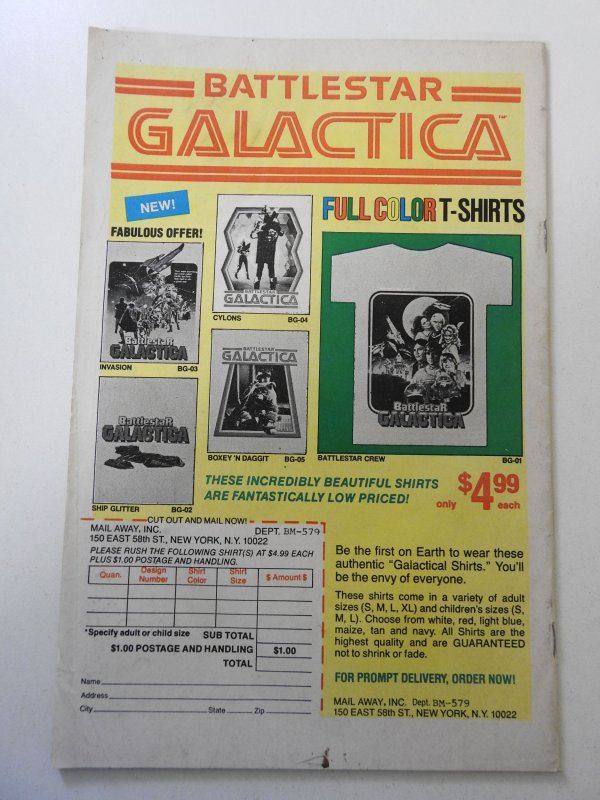 Super-Villain Team-Up #16 (1979) VG Condition moisture stain