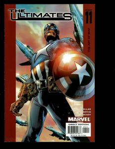 15 Ultimates Marvel Comics # 1 2 3 4 5 6 7 8 9 10 11 12(2) 13 Annual 2 J338