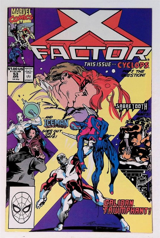 X-Factor #53 (Apr 1990, Marvel) VF-