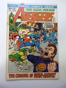 The Avengers #98 (1972) FN+ Condition