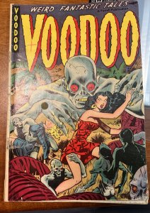 Voodoo #2 (1952 Ajax/Farrell) Pre-Code Horror Comic please see all pictures 