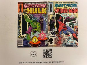 2 Questprobe Marvel Comics LTD Series #1 2 Spider-Man Hulk  43 KM1