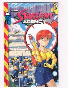 The Starlight Agency #1 VF Antarctic Press Comic Book Jun 1991 DE40 AD14