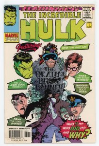 Incredible Hulk # minus -1 Peter David Adam Kubert VF