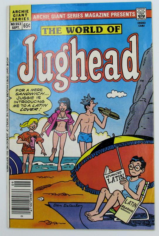 Archie Giant Series Magazine  THE WORLD OF Jughead #553