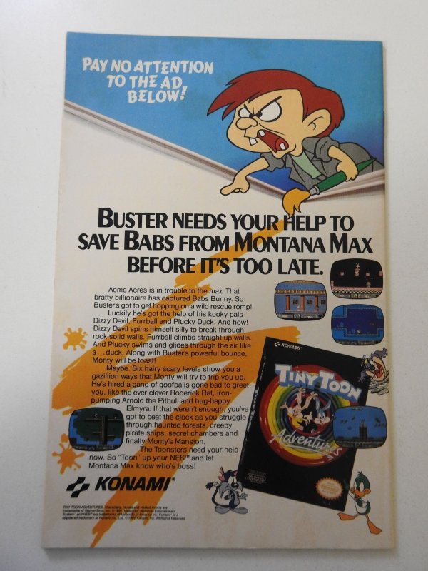 Teenage Mutant Ninja Turtles meet the Conservation Corps (1992) VF Condition!