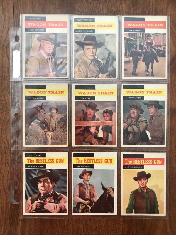 1958 Topps TV Westerns Complete Card Set of 71 - ExMt to NM