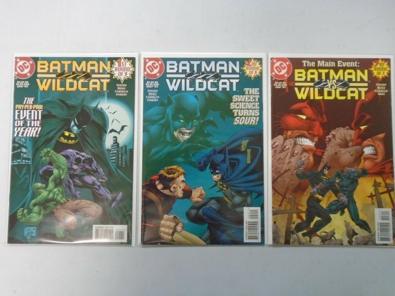 Batman Wildcat set #1-3 8.0 VF (1997)