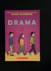 DRAMA GN BY RAINA  TELGEMEIER 1ST EDITION #1  SCHOLASTIC COMICS 2012 VF/NM