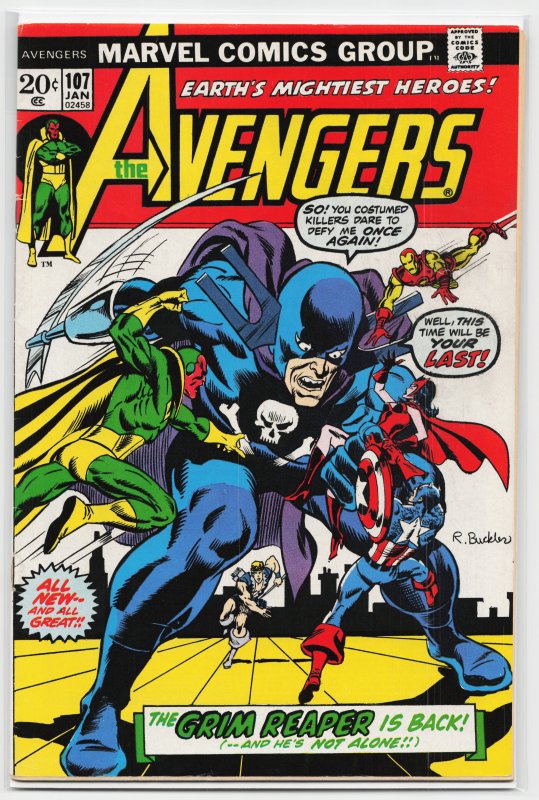 The Avengers #107 (1973) The Avengers
