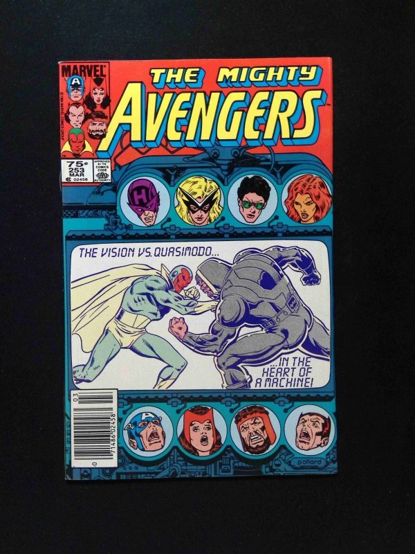 Avengers #253  MARVEL Comics 1984 VF NEWSSTAND