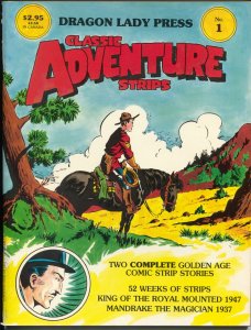 Classic Adventure Strips #1 1985-King of Royal Mounted-Mandrake-NM